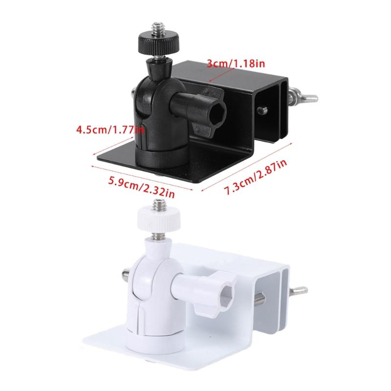 2/4pcs Multipurpose Solars Panel Gutter Mount Clip Aluminum Alloy Portable Designs for Enhances Sunlight Exposure