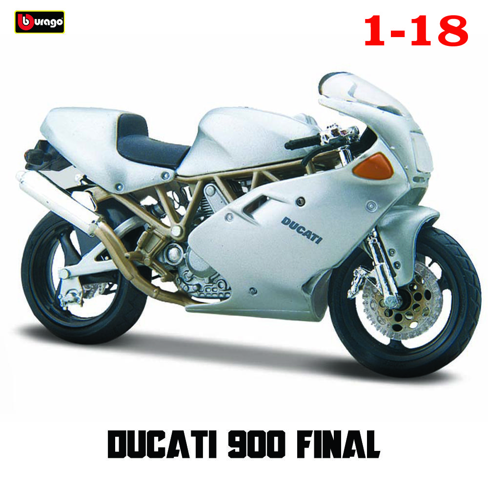 Bburago 1:18 2023 GASGAS RX450F Honda Africa Twin Adventure 790 Adventure R Rally 450F X Diavel S motorcycle model Toy Series