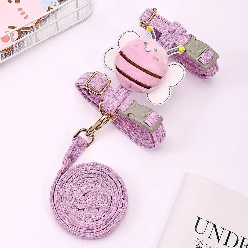 

Ошейник для домашних собак Кошек Шлейка Жилет Ремни Собаки Подходят Мягкий Регулируемый Предотвращение Потери Прогулки на Открытом Воздухе Аксессуары для Щенков Дом S фиолетовый