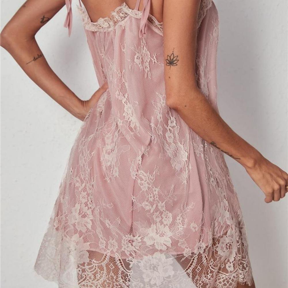 Domowy buduar koronkowa bielizna plus size ciążowa podwiązki piżama piżama piżama set