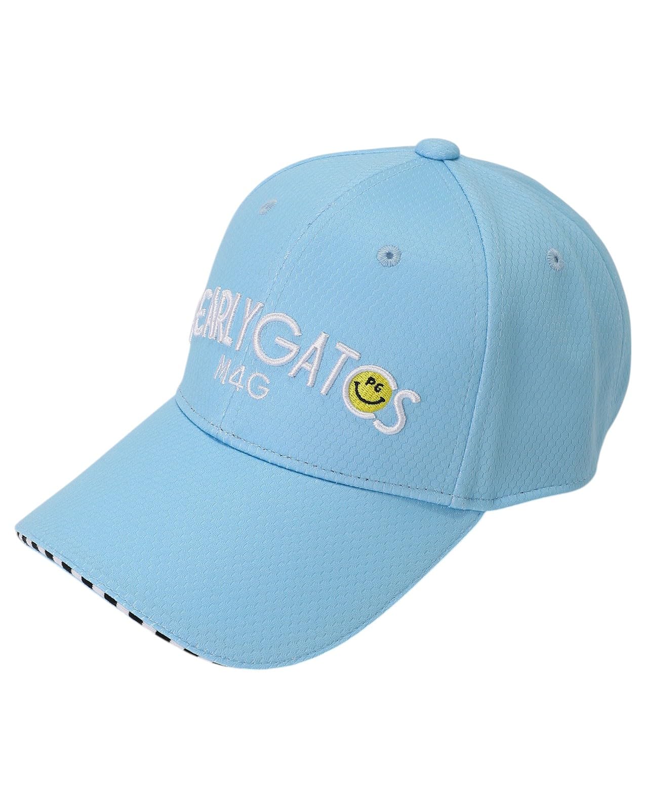 

PEARLY GATES Unisex Tech Cap (Basic, Moisture-Wicking, Quick-Drying, UV Protection) / Golf Hat / 053-5287601 110_Ice Blue FR