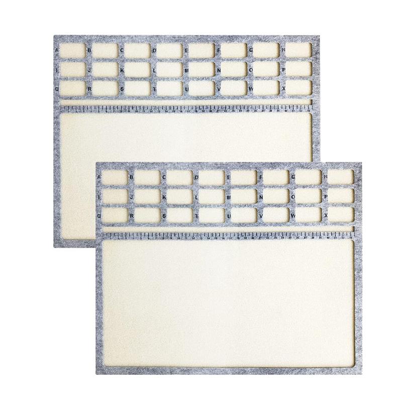 Beading Trays Boards With Centimeter Alphabetic Scale Beads Tray Bead Pads For Art Crafts Jewelry Making Beading Supplies