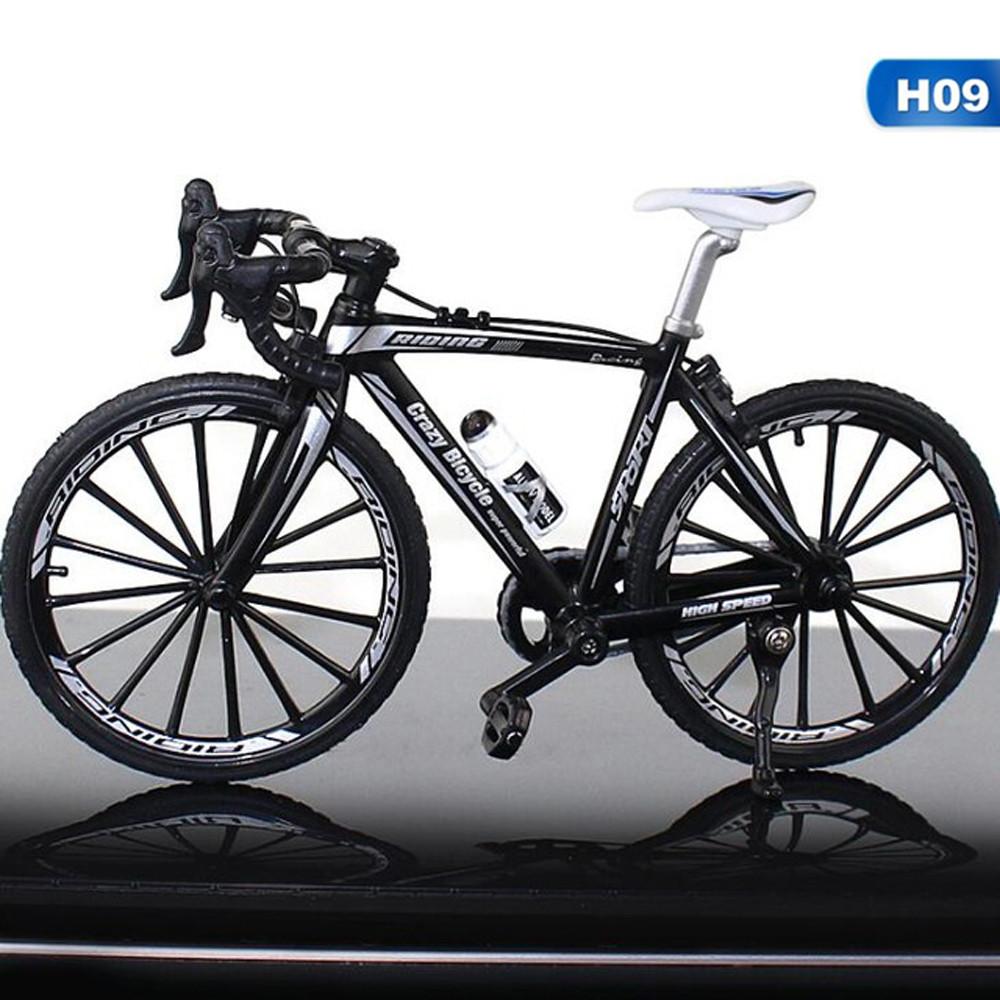 Collection Toys Diecast Metal Mini Bicycle Model Racing Bike Toy Mountain Bike Toy Road Bike Model