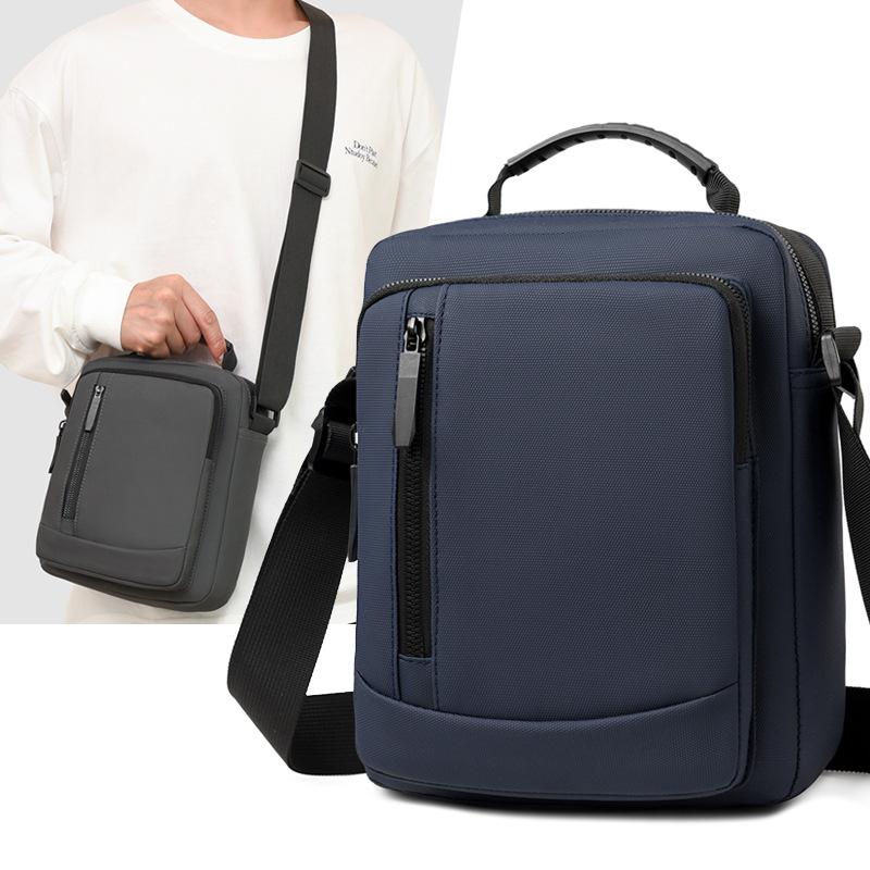 New Men's Casual Messenger Bag Simple Fashion Trend Handbag Business Bag Men's Bag Shoulder Bag