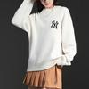 New MLB New York Yankees Sweaters Unisex Cream 3AKPB0126-50CRS