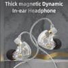 QKZ SK3 Dynamic Ring HiFi Headset with Wheat Wire Control Mobile Phone Computer Game In -ear Sports Music Headset