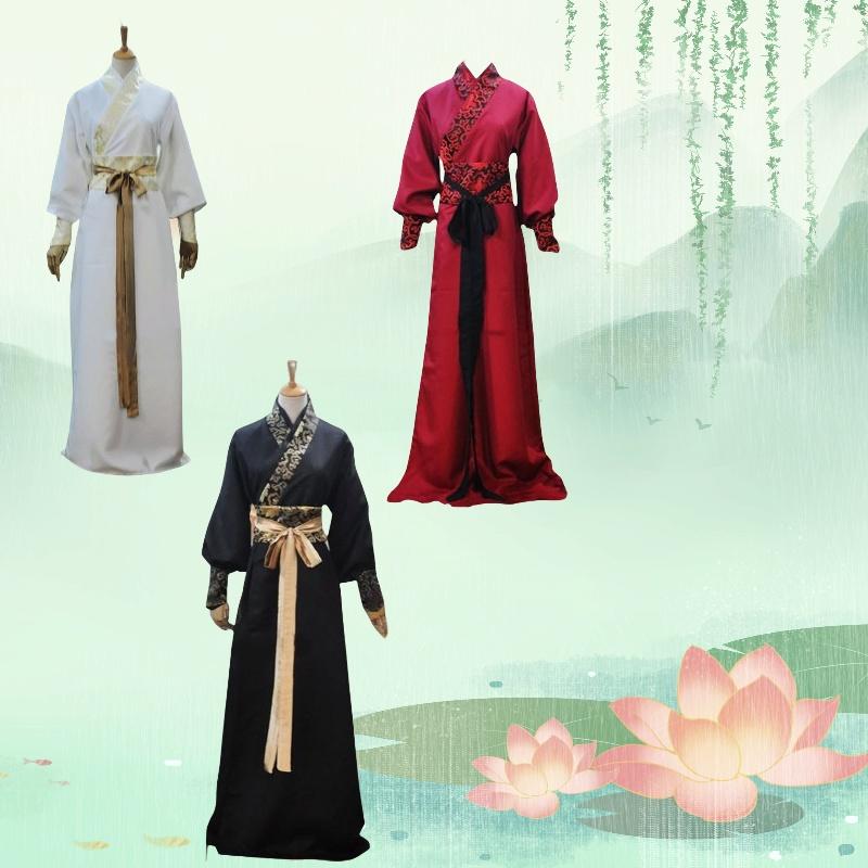 Traditional Chinese Clothing For Graduation Photos Male And Female Tang Costumes Bookish Scholars Film And Tv
