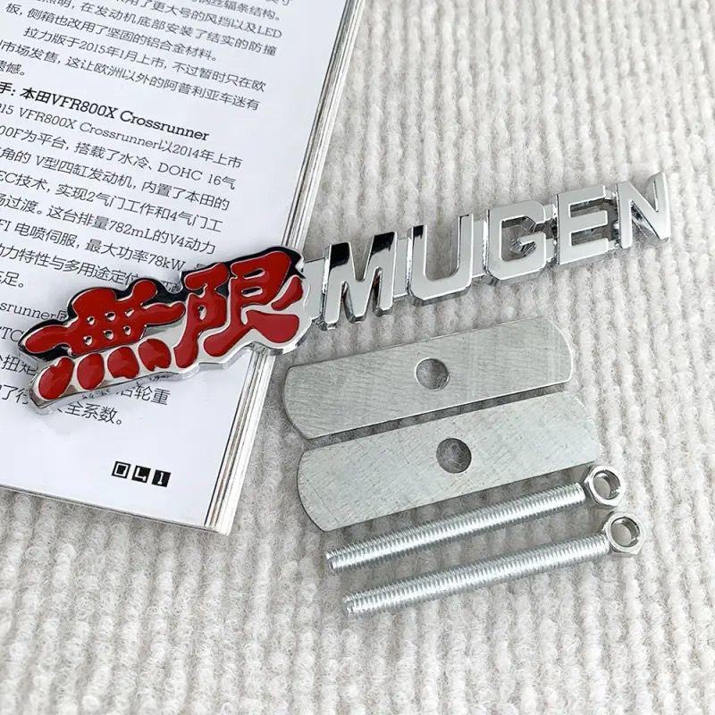 MUGEN Metal Car Sticker for Modified Car Body