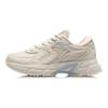 Li-Ning Zapatillas de Running de Caña Baja Amortiguadoras Antideslizantes Resistentes al Desgaste para Mujer Zapatilla Gris Azul ARLR014-1