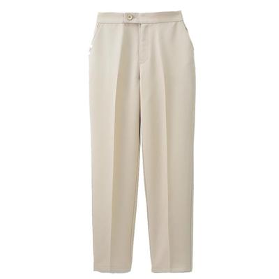 Nursery Nano Universe Straight Pants, Unisex, Anti-Static, Stretch, Moisture-Wicking, Quick-Drying, Suitable for Nursing and Care Uniforms, Features O