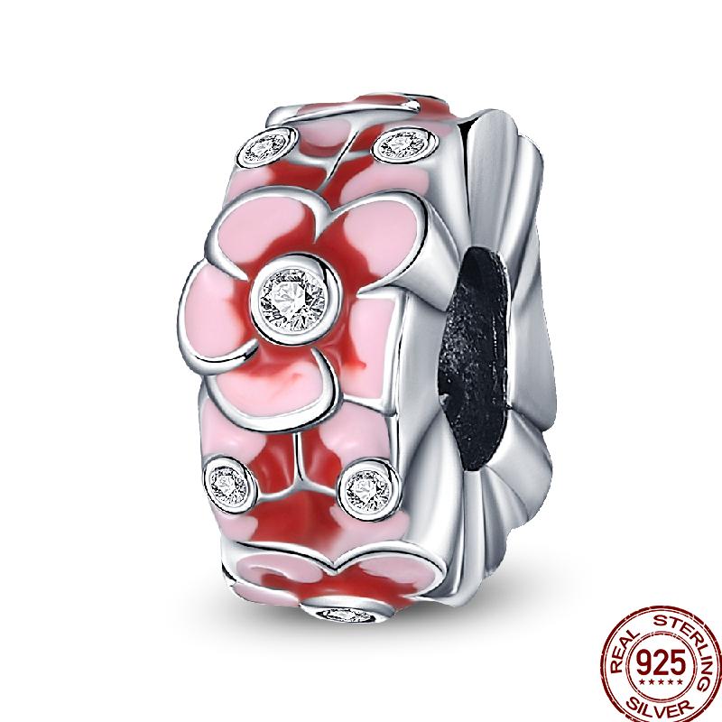 100% Kupfer Glänzende Zirkon Runde Perlen Kupferfarbene Zirkonperlen Passende Passform 3 mm Originalarmband