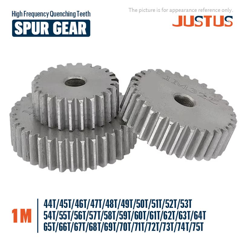 1M Spur Gear 44T/45T/46T/47T/48T/49T/50T - 74T/75