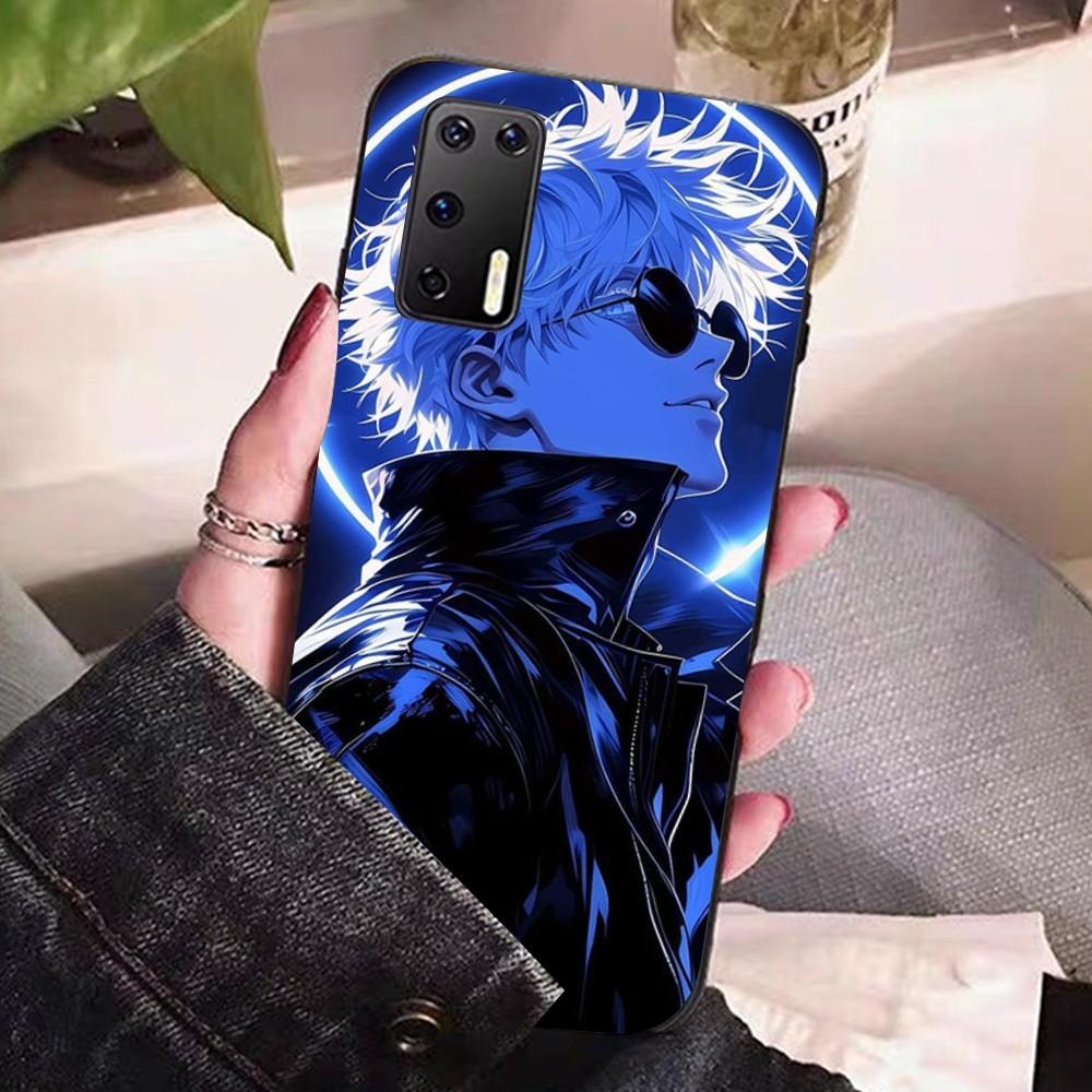 Cartoon Gojo Satoru Charaktere Handyhülle Für Huawei P 8 9 10 20 30 40 50 Pro Lite Psmart Honor 10 Lite 70 Mate 20lite