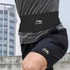 Li Ning Sport Freizeit Fitness Radfahren Einfarbige Nylon Hüfttasche Unisex Hüfttasche Schwarz ABLT141-1