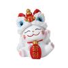 Kawaii Lucky Cat Sculpture Good Fortune New Year Cat Statue  Home Decor