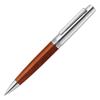 Zebra Filler Lead Wood Twist Ballpoint Pen 0.7mm Silver