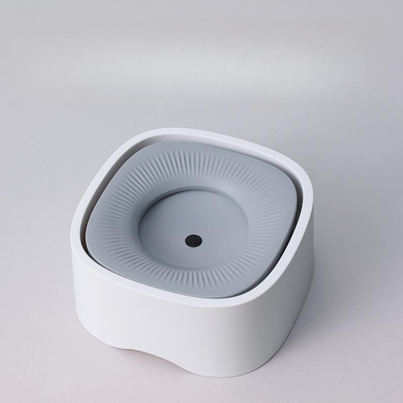 

Плавающая миска для воды для домашних животных Миска для кошек с мокрым ртом Миска для собак Диспенсер для воды для домашних животных Товары для животных Плавающая миска для воды белый