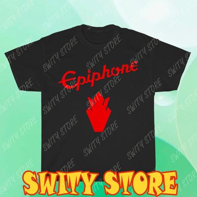New Tshirt Epiphone Guitar Logo Unisex Men's Logo T-Shirt Funny Size S To 5XL