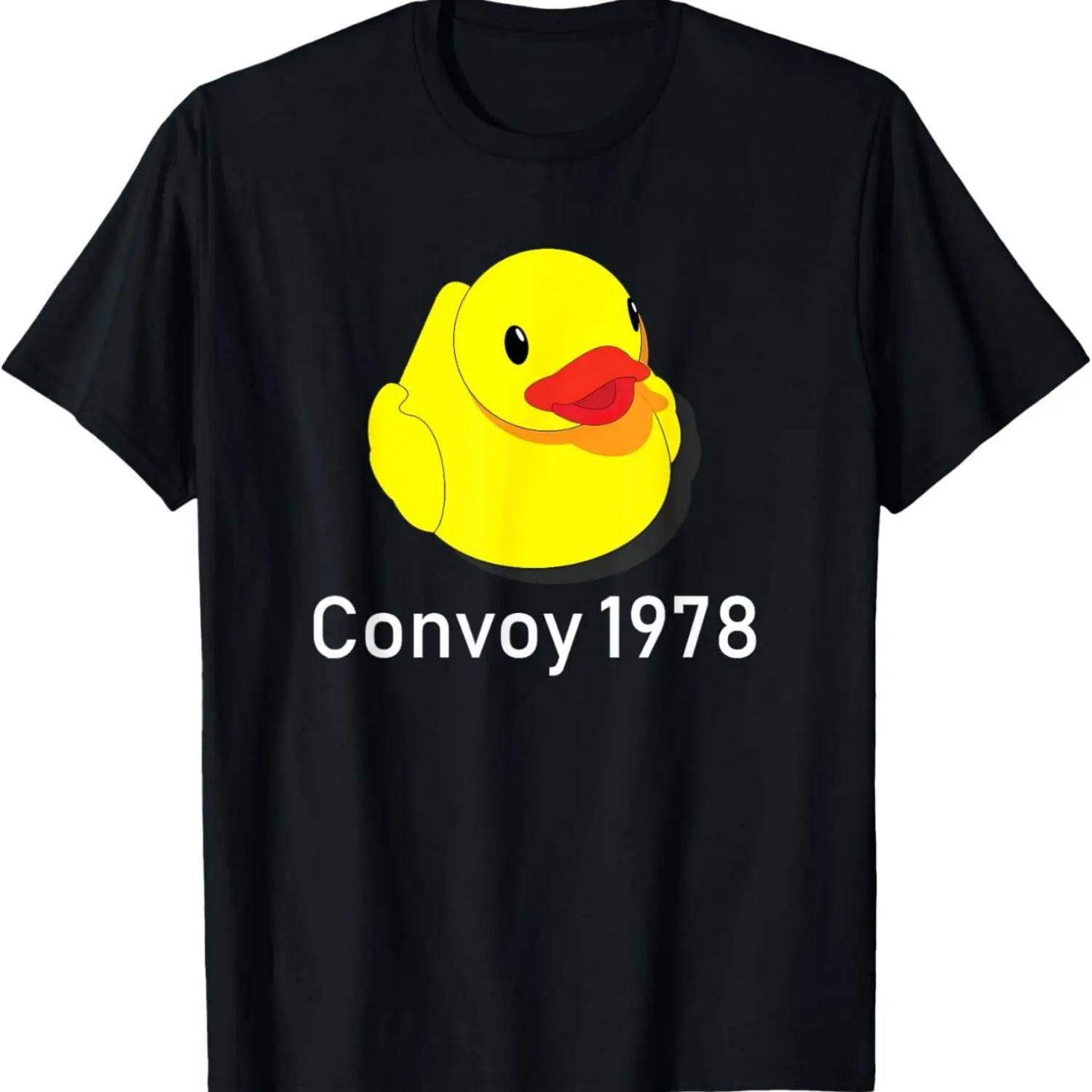 

Convoy 1978 Country Music Lyrics Rubber Duck Redneck Shirt T-Shirt S чёрный