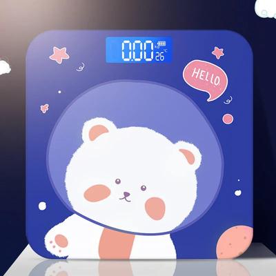 Cartoon Bear Digital Body Fat Scales Lcd Display Smart Weight Scale Bathroom Scales High-precision Electronic Floor Body Scales