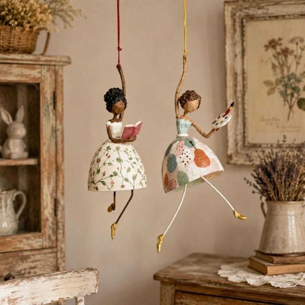 Ornamenti Appesi Danzanti Fantasiosi Donna Vintage Creativo Ciondoli a Forma di Donna Gambe Pendenti Artistiche Ornamenti Fatati Casa