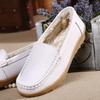 Women's Plush Lined Flat Moccasin Shoes