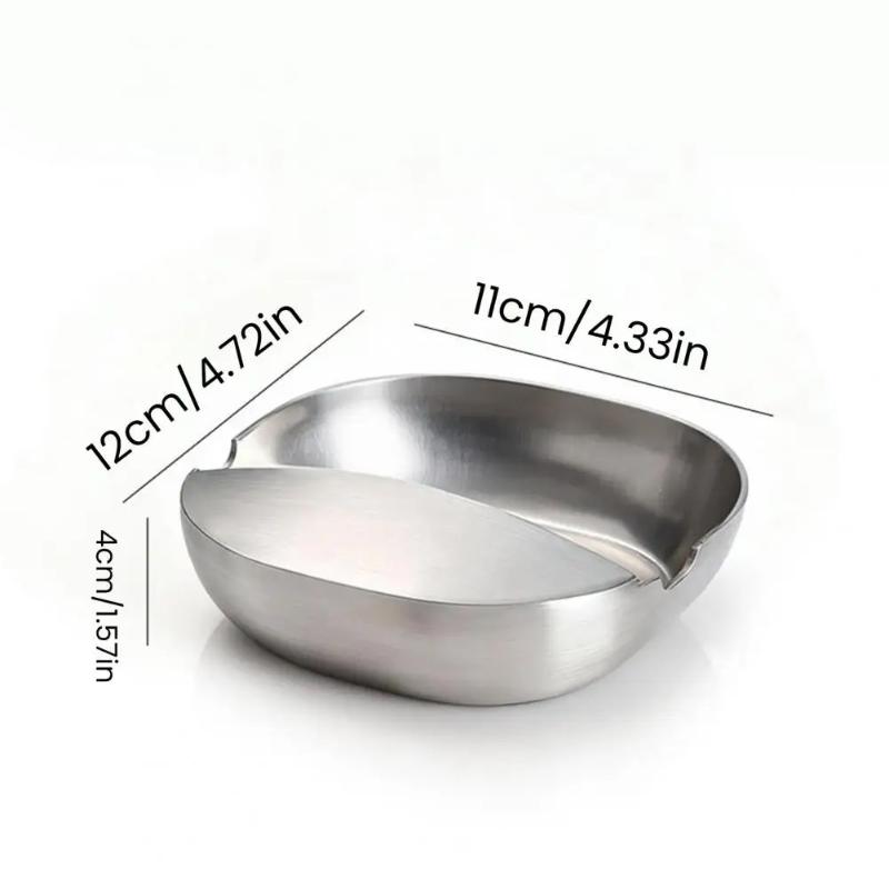 Stainless Steel Utensils Frame Self Standing Ladle Holder - Kitchen Counter Stove Spoon Spatula Organizer For Household
