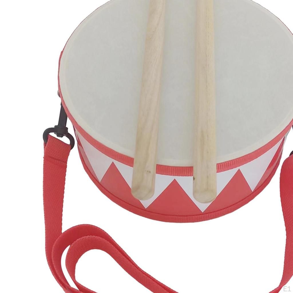 8 Inch Wooden Drum Set for Kids, Ideal Birthdays and Special Occasions