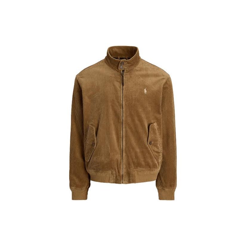 

Polo Ralph Lauren FW23 однотонная вельветовая повседневная куртка мужская куртка цвета хаки MNPOOTW16021-203 M