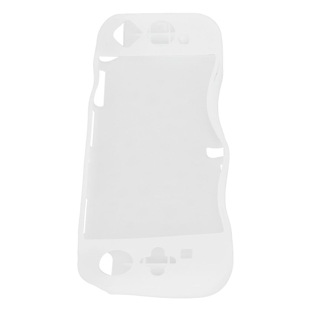 For OLED Silicone Protective Case Game Console Silicone Protective Cover White Translucent