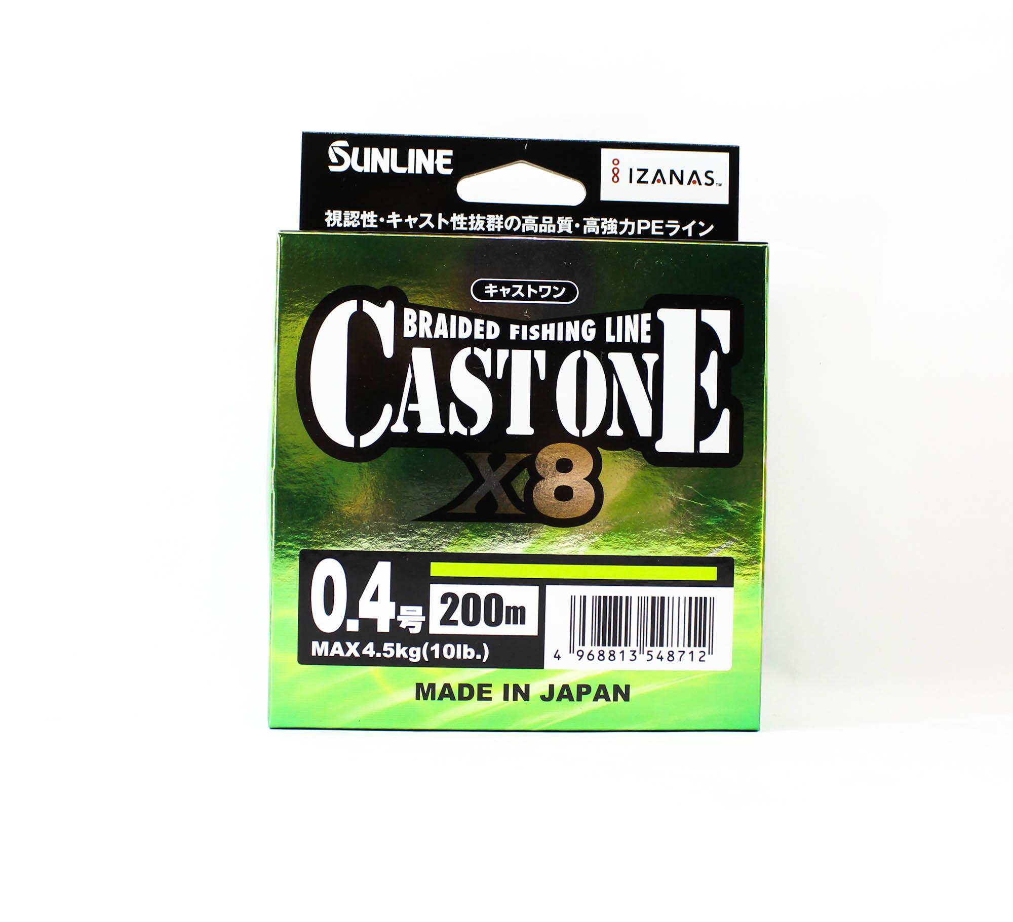 

Sunline P.E Line X8 Cast One HG 200M P.E 0.4 6lb Светло-зеленый (8712) светло-зеленый