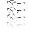 Modfans Reading Glasses For Women Small Face Readers Classic Frame Stylish Eyeglasses With Spring Hinge Presbyopic Glasses