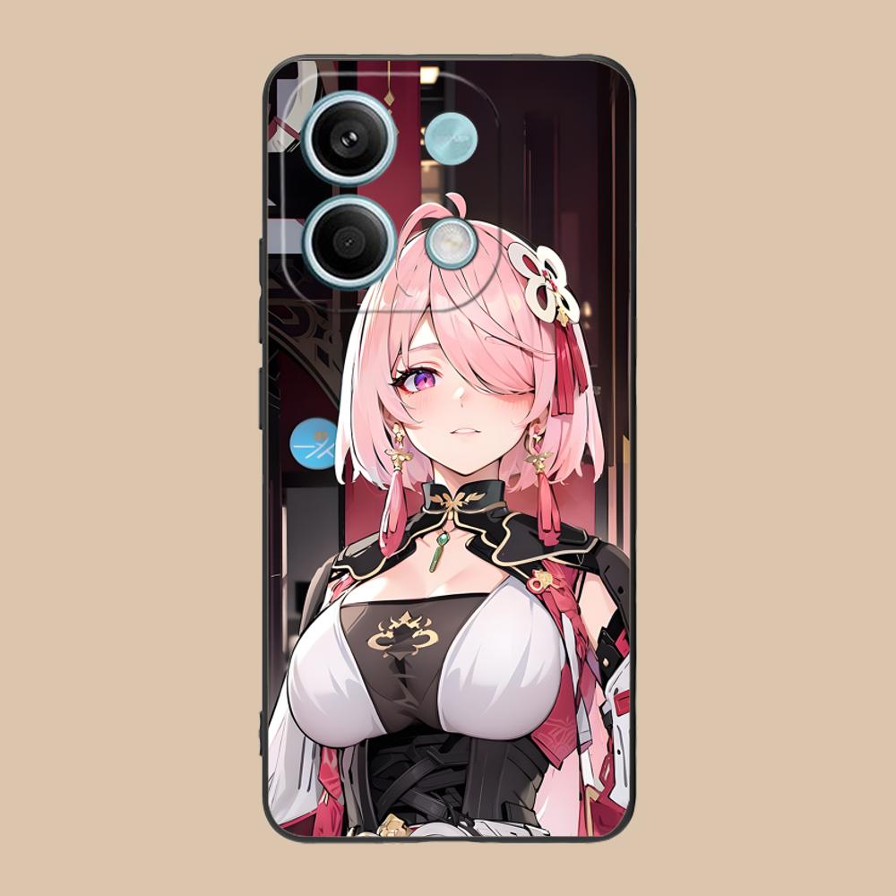 Wuthering Waves Taoqi Mobile Phone Case for POCO M7 M6 M5 M4 M3 X7 X6 X5 X4 X3 Pro GT 5G Colorful Printing Cover Cover Pretty