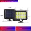 56LED Induction Wall Lamp Waterproof Split Solar 100COB Separated Human Body Induction Courtyard Lamp Garage Lamp