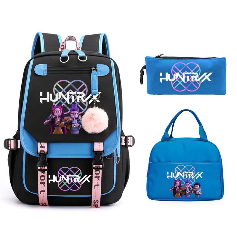 KPop Demon Hunters Demon Hunters Printed Fashion Children's Backpack Foreign Trade Trend Student School Bag