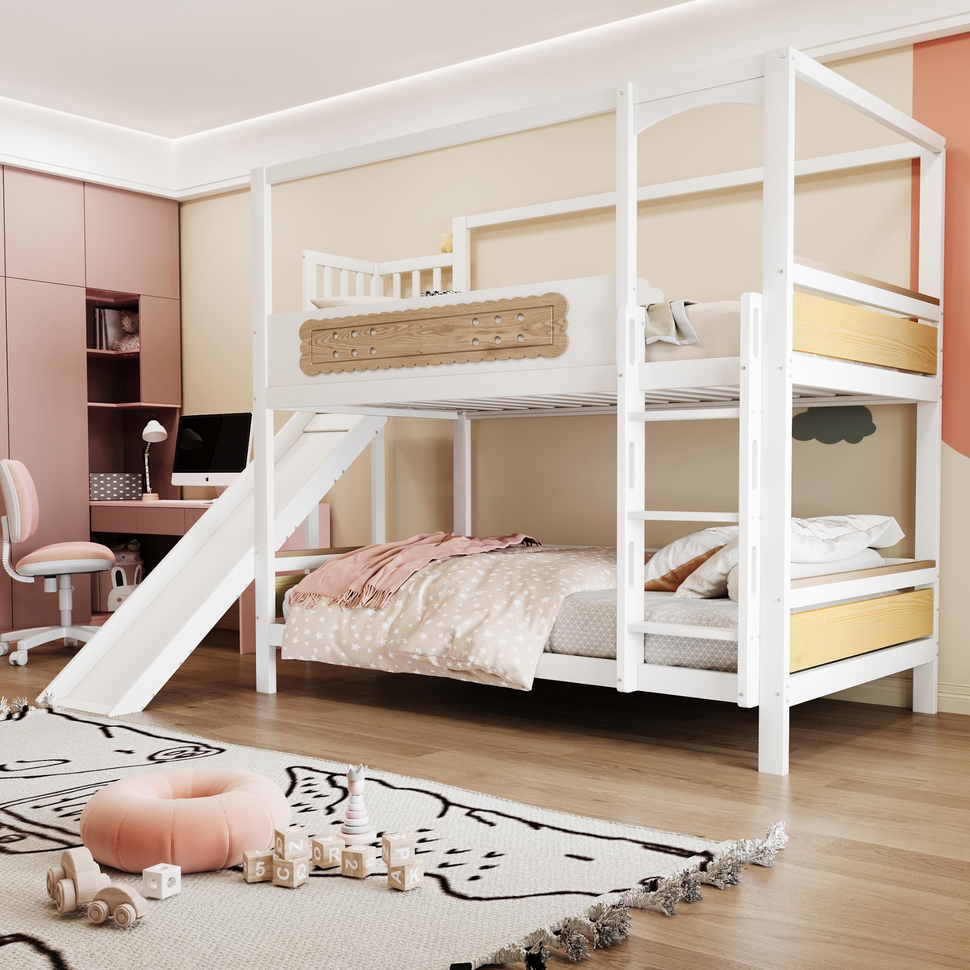 Bunk Bed Children`s Bed 90*200 cm