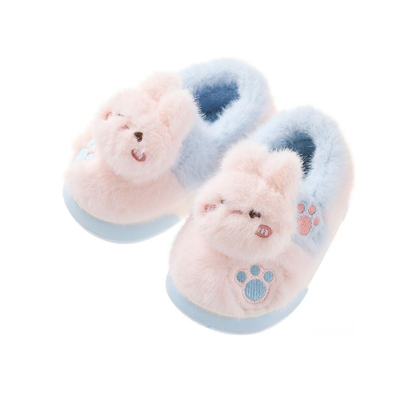 

Хлопковые тапочки для девочек, милые тапочки с героями мультфильмов, осень и зима 220 size