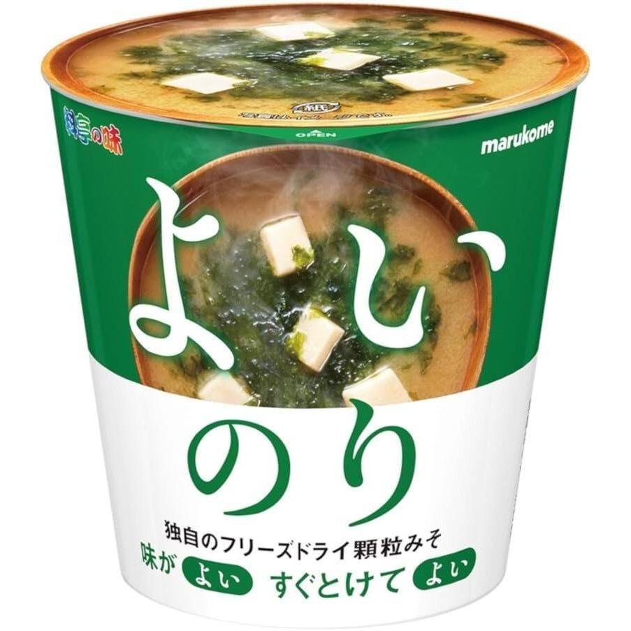 Marukome Ryotei no Aji Freeze Dried Instant Miso Soup Series