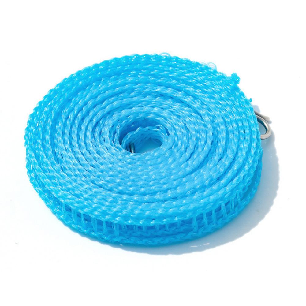 Portable Anti-Skid Windproof Clothesline Fence-Type Clothesline Drying Quilt Rope Clothesline Outdoor Travel Clothesline