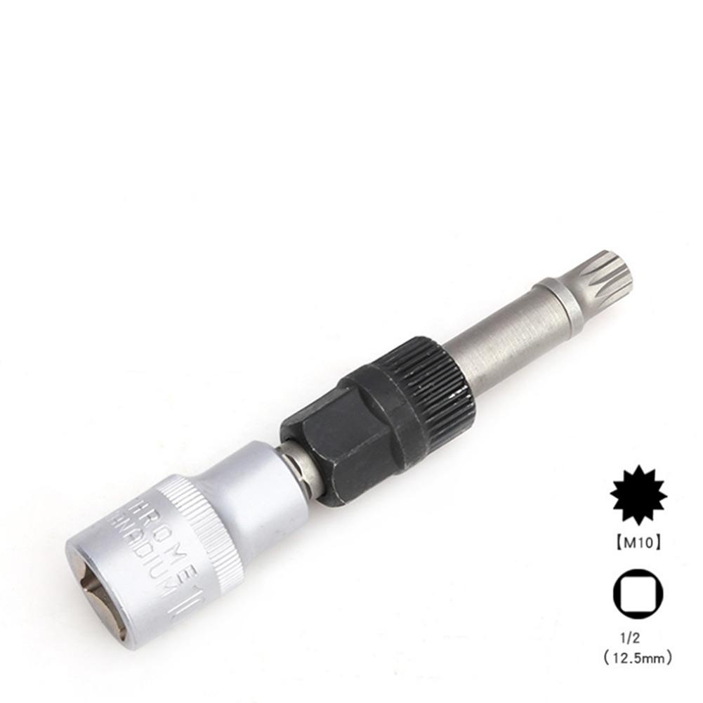 Clutch Pulley Removal Tool Car Accessory Black+Silver