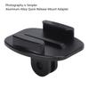Quick Release Tripod Mount Adapter Aluminum Alloy Quick Release Base for Motion Camera