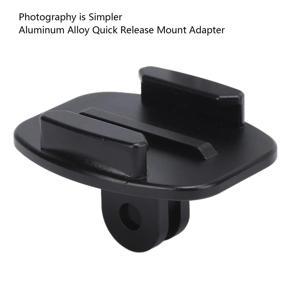 Quick Release Tripod Mount Adapter Aluminum Alloy Quick Release Base for Motion Camera