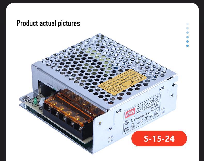 Mingwei 12V/24V/36V/48V Switching Power Supply Box: 220V To DC Transformer Module, 5A/10A/20A