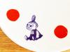 World Create Moomin Small Plate Little My Red Dot Series 14705