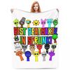 Sprunki Song Blanket Picnic Flannel Throw Blanket For Couch Bed Warm Soft Customized Quality Bedspread Gift Idea