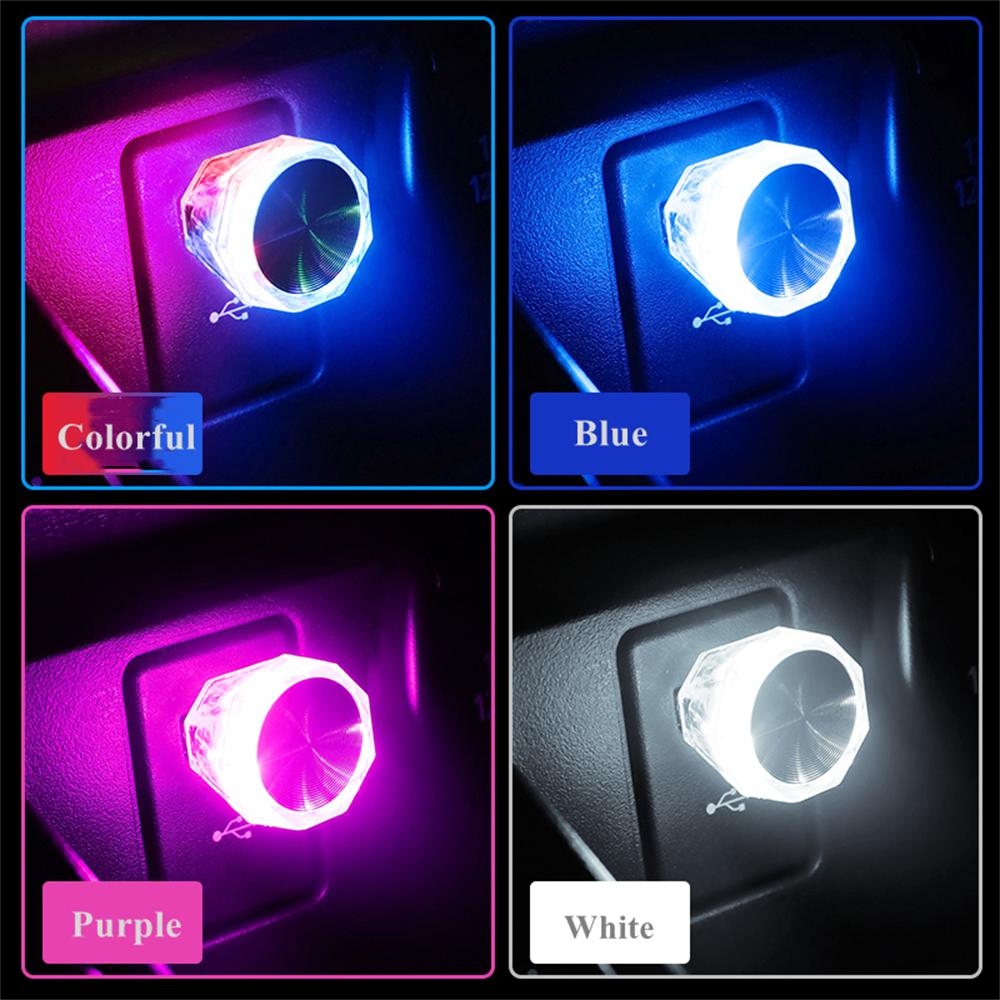 Usb Lamp Car Interior Lights Indoor Car Lighting Atmosphere Lamp Night Light Car Foot Ambient Car Atmosphere Light