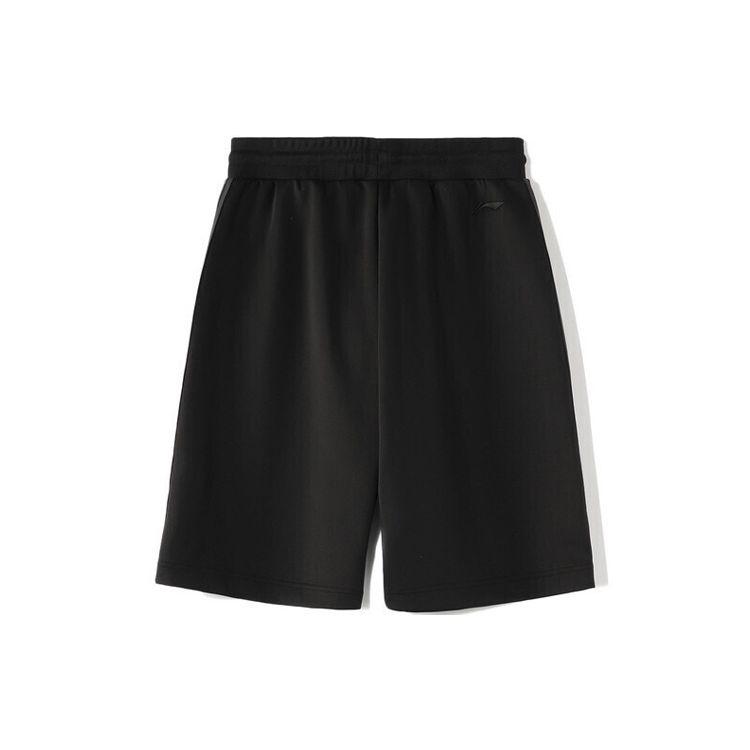 Li-Ning X Disney Mickey Mouse Mid-Waist Printed Sports Casual Shorts Men Bottoms Black AKSR531-5