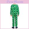 Costume da Cosplay di Minecraft per Halloween in Tessuto di Poliestere per Adolescenti