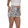 European & American Sexy High-Waist Sequin Mini Skirt – A-line, Ultra-Short, Hip-Hugging Women's Wear