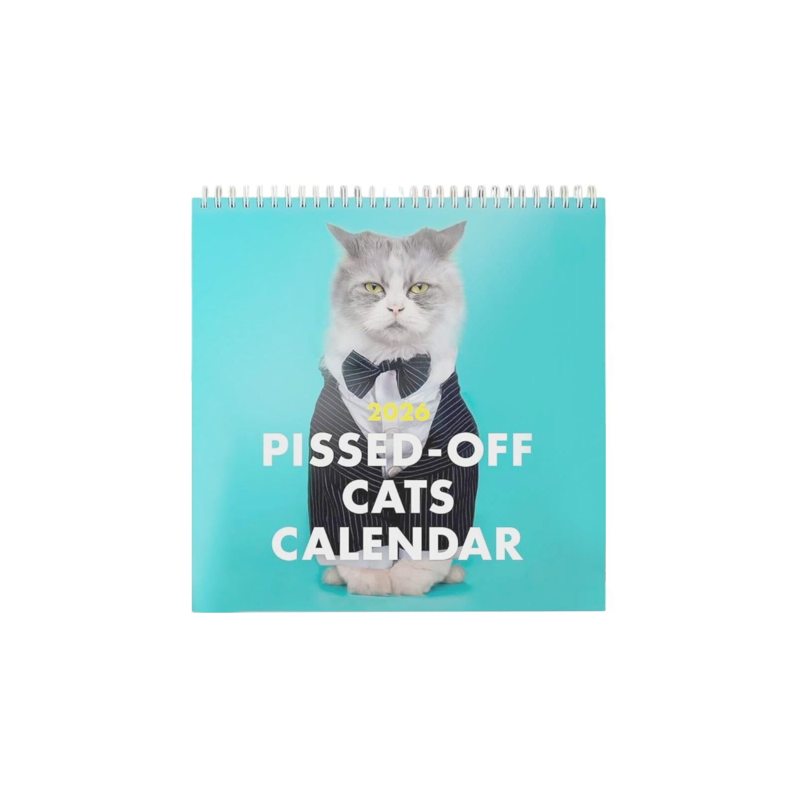 

Angry Cat Calendar Decoration, Can Be Used As A Beautiful Ornament, Innovative Calendar Holiday Gift One Size